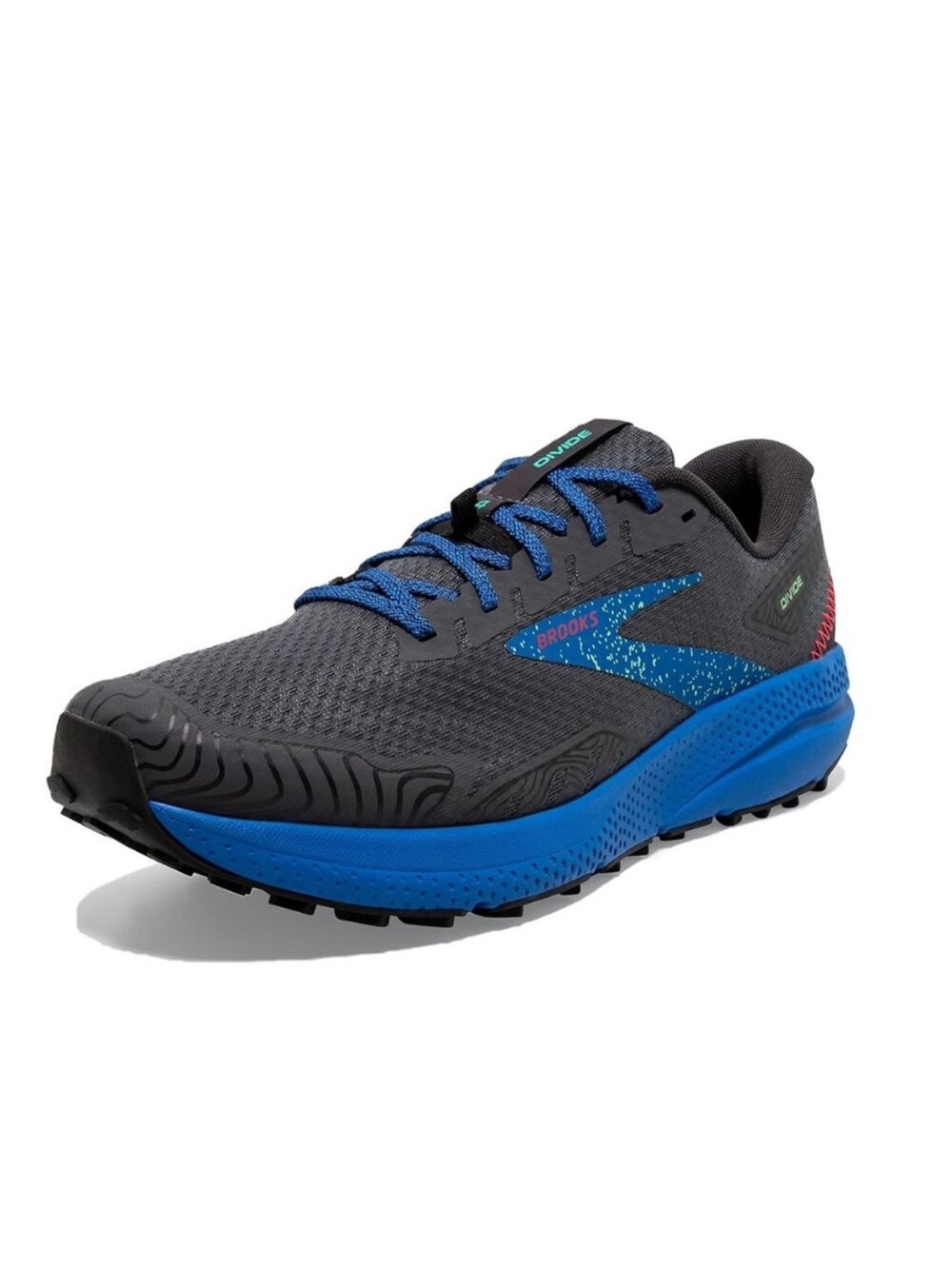 Worn Once Brooks Mens Divide 4 Trail Running Shoe Sneaker Sz 12